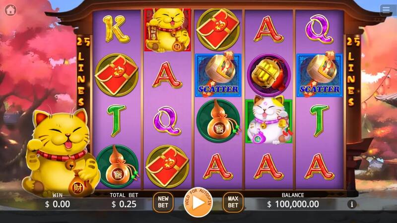 Lucky Cat สล็อตค่าย KA GAMING slotxo247 ทดลองเล่น