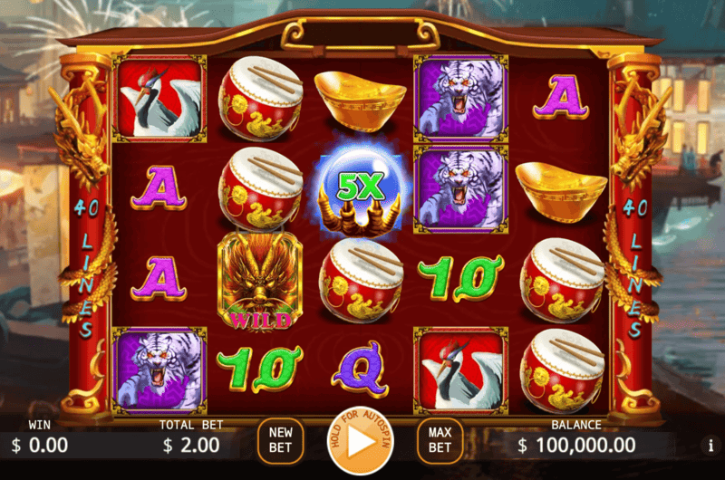 Lucky Golden Dragon Lock 2 Spin สล็อตค่าย KA GAMING slotxo247 ทดลองเล่น