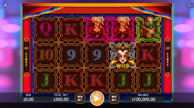 Masquerade สล็อตค่าย KA GAMING slotxo247 ทดลองเล่น