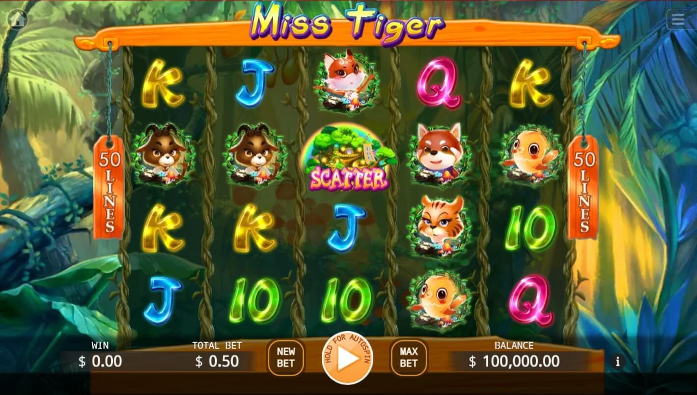 Miss Tiger สล็อตค่าย KA GAMING slotxo247 ทดลองเล่น