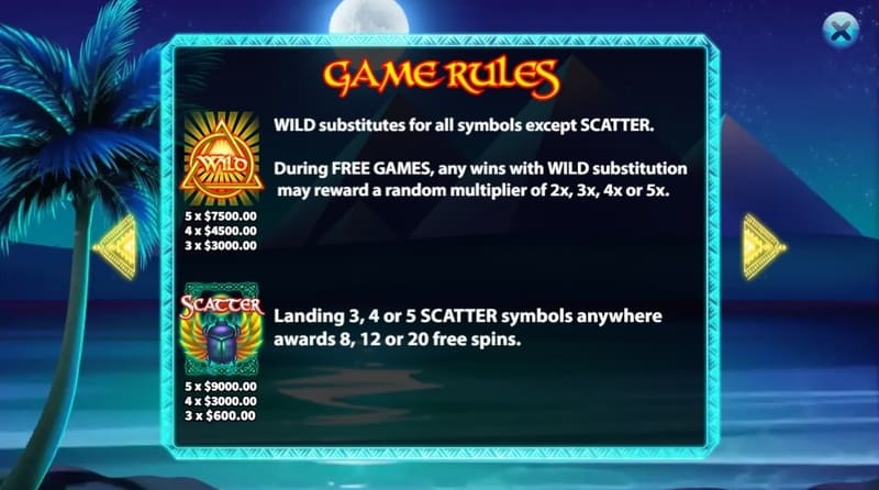 Night on the Nile สล็อตแตกง่าย KA GAMING slotxo247 ฝาก ถอน