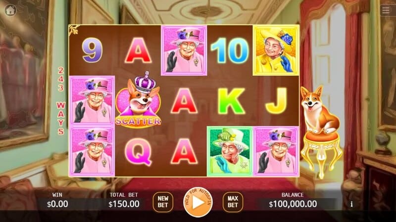 Queen's Corgi สล็อตค่าย KA GAMING slotxo247 ทดลองเล่น