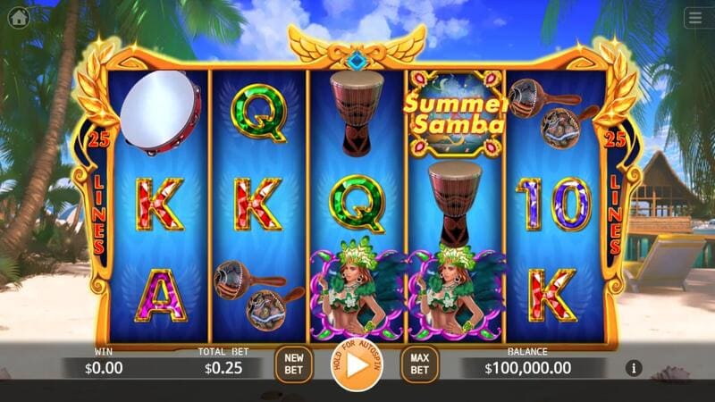 Summer Samba สล็อตค่าย KA GAMING slotxo247 ทดลองเล่น