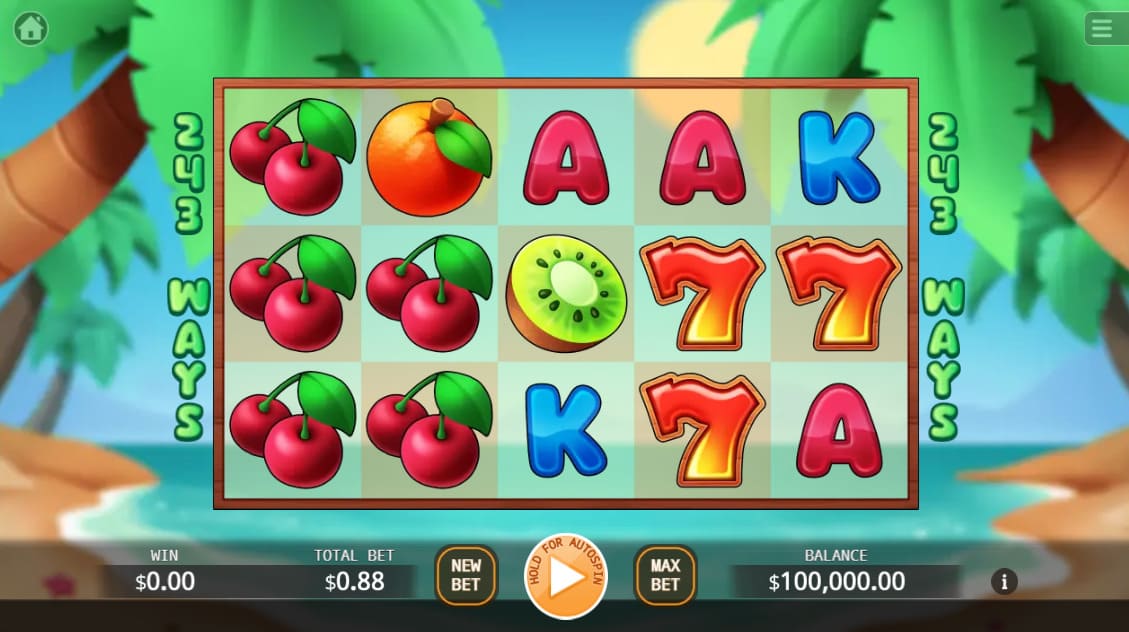 Sunny Fruits Lock 2 Spin KA GAMING slotxo247 ทดลองเล่น