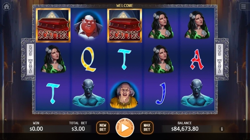 Vampire's Night สล็อตค่าย KA GAMING slotxo247 ทดลองเล่น