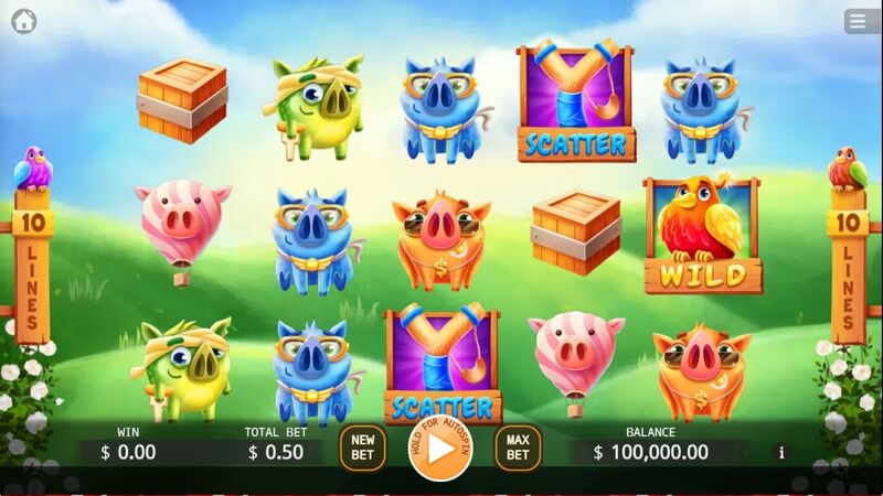 Angry Piggies สล็อตค่ายเกม KA GAMING ส่งตรงจาก SLOTXO247
