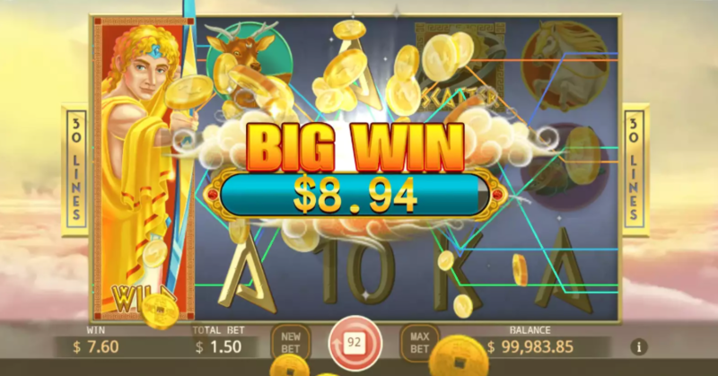 Apollo and Artemis สล็อตค่าย KA GAMING slotxo247 ทดลองเล่น