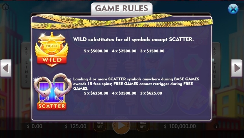 Catch The Thief สล็อตค่าย KA GAMING slotxo247 ทดลองเล่น