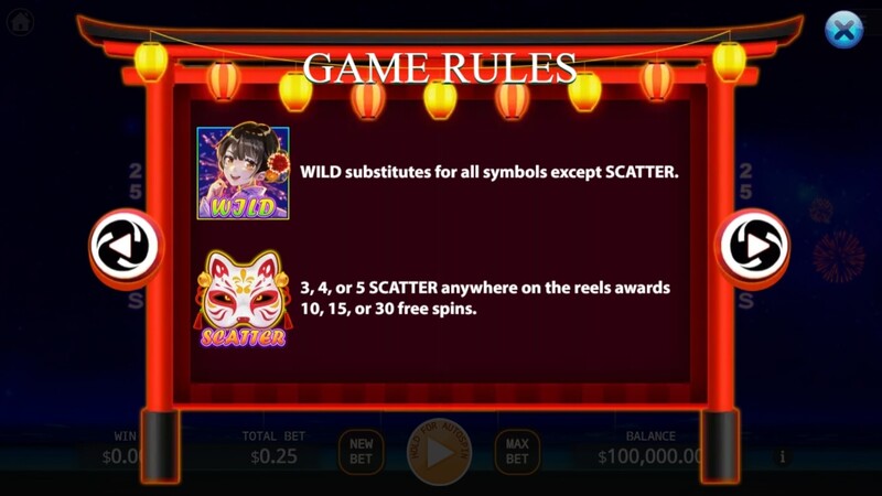 Hanabi สล็อตค่าย KA GAMING slotxo247 ทดลองเล่น