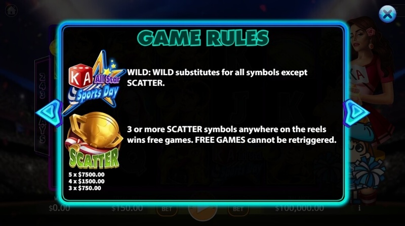 KA All Star Sports Day สล็อตค่าย KA GAMING slotxo247 ทดลองเล่น