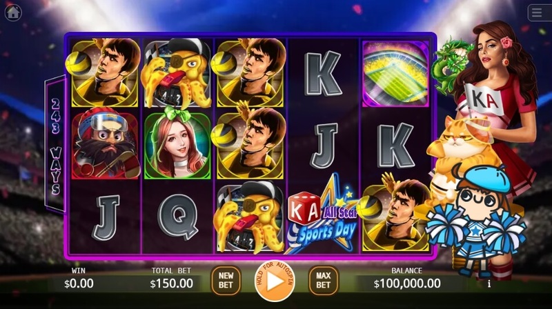 KA All Star Sports Day สล็อตค่ายเกม KA GAMING ส่งตรงจาก SLOTXO247