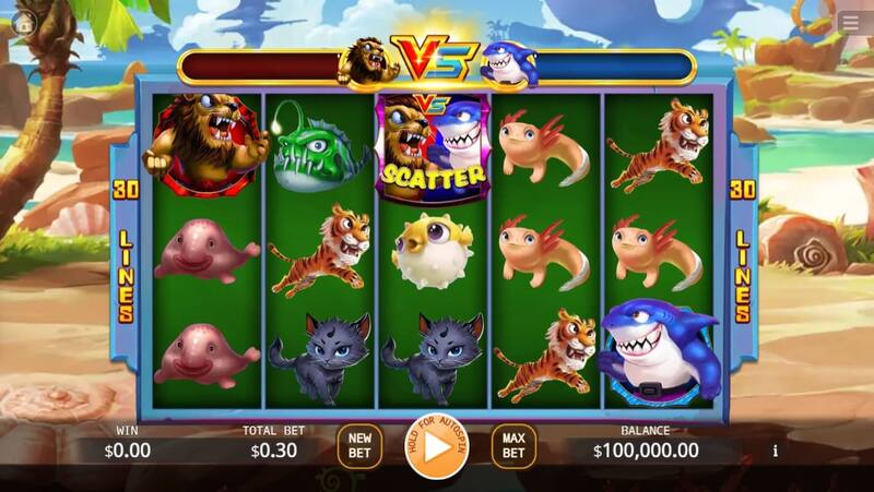 Lion vs. Shark สล็อตแตกง่าย KA GAMING slotxo247 ฝาก ถอน