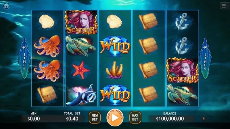 Secret of Ocean สล็อตค่ายเกม KA GAMING ส่งตรงจาก SLOTXO247