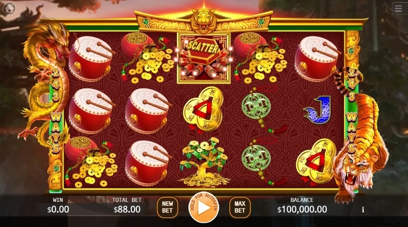 Super Dragon Tiger สล็อตค่ายเกม KA GAMING ส่งตรงจาก SLOTXO247