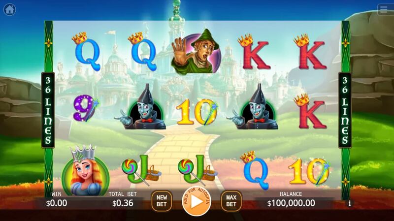 The Wizard of Oz สล็อตค่าย KA GAMING slotxo247 ทดลองเล่น