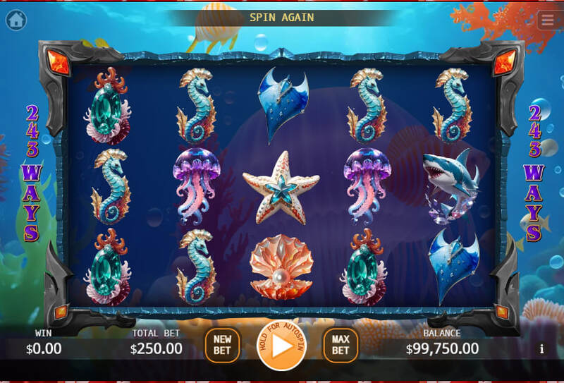 Underwater Treasure สล็อตค่ายเกม KA GAMING ส่งตรงจาก SLOTXO247