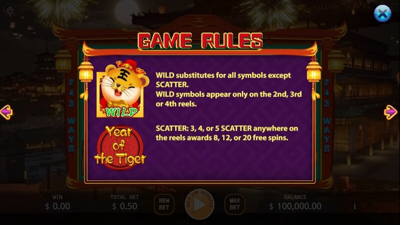 Year of the Tiger ทางเข้า KA GAMING slotxo247 ทางเข้าสล็อตแตกง่าย