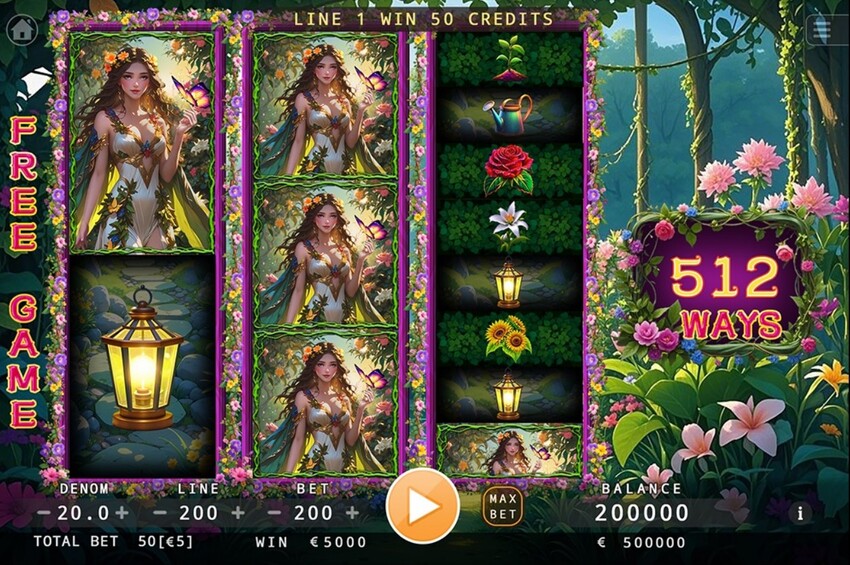 Divine Garden Fusion Reels สล็อตค่ายเกม KA GAMING ส่งตรงจาก SLOTXO247