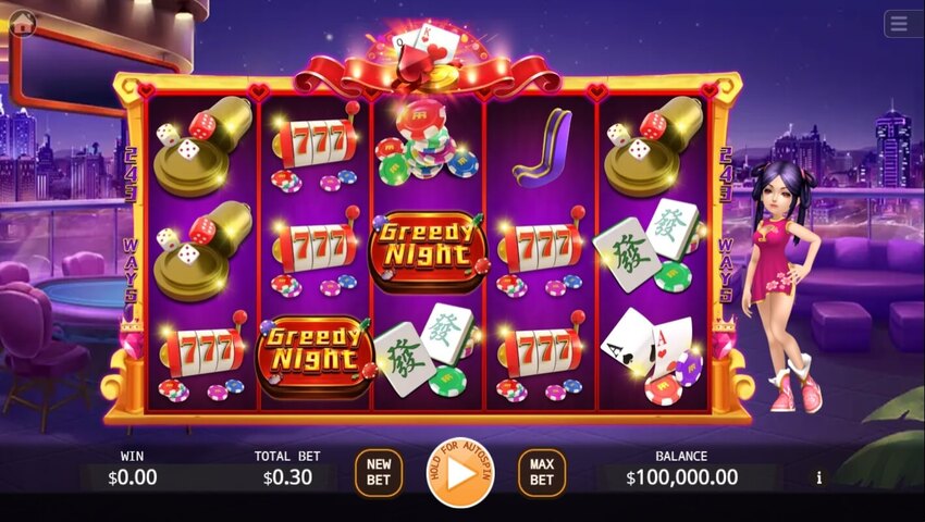 Greedy Night สล็อตค่ายเกม KA GAMING ส่งตรงจาก SLOTXO247