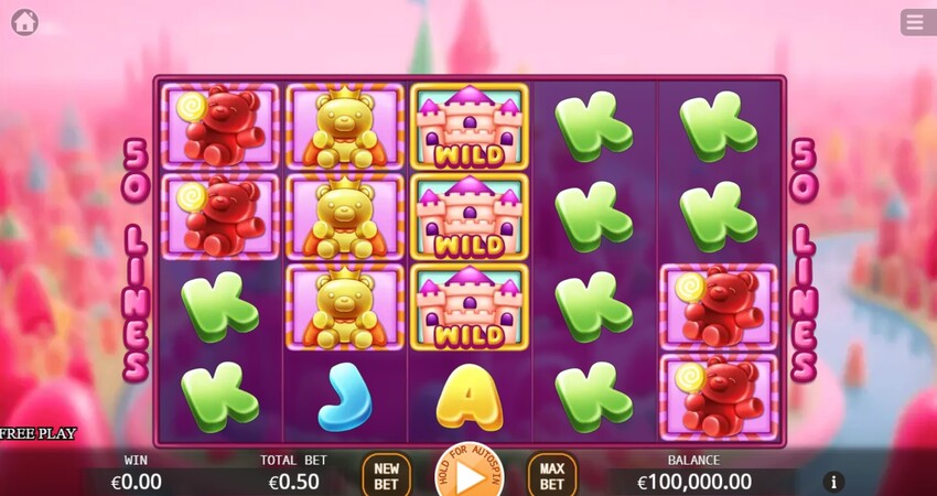 Gummy Bear Kingdom Lock 2 Spin สล็อตค่ายเกม KA GAMING ส่งตรงจาก SLOTXO247