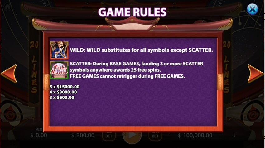 Taiko Master สล็อตค่าย KA GAMING slotxo247 ทดลองเล่น