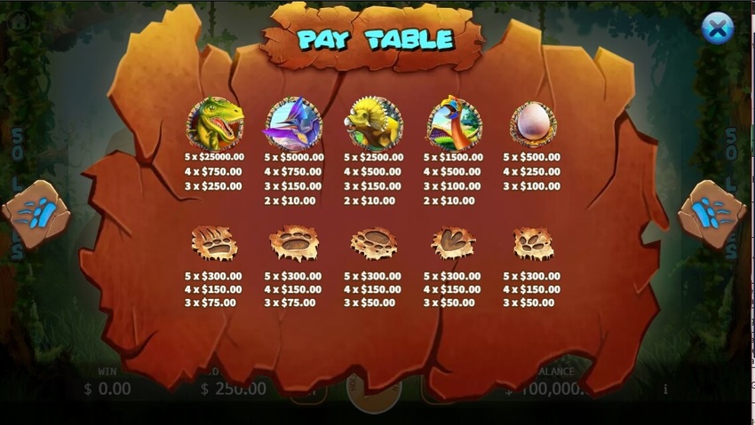 The King of Dinosaurs สล็อตค่าย KA GAMING slotxo247 ทดลองเล่น