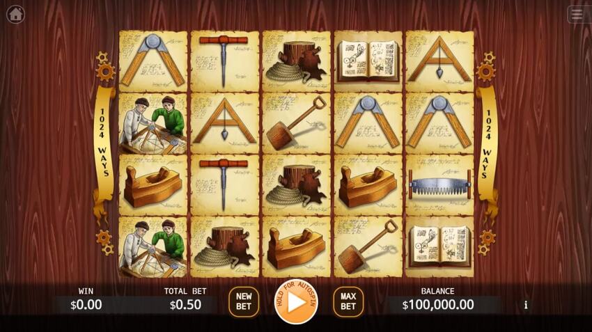 da Vinci สล็อตค่ายเกม KA GAMING ส่งตรงจาก SLOTXO247