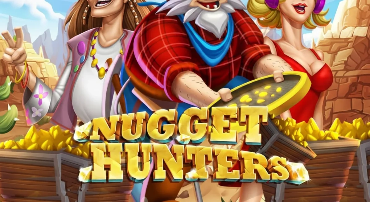 หน้ารีวิว Nugget Hunter ธีมขุดทองและบรรยากาศผจญภัย