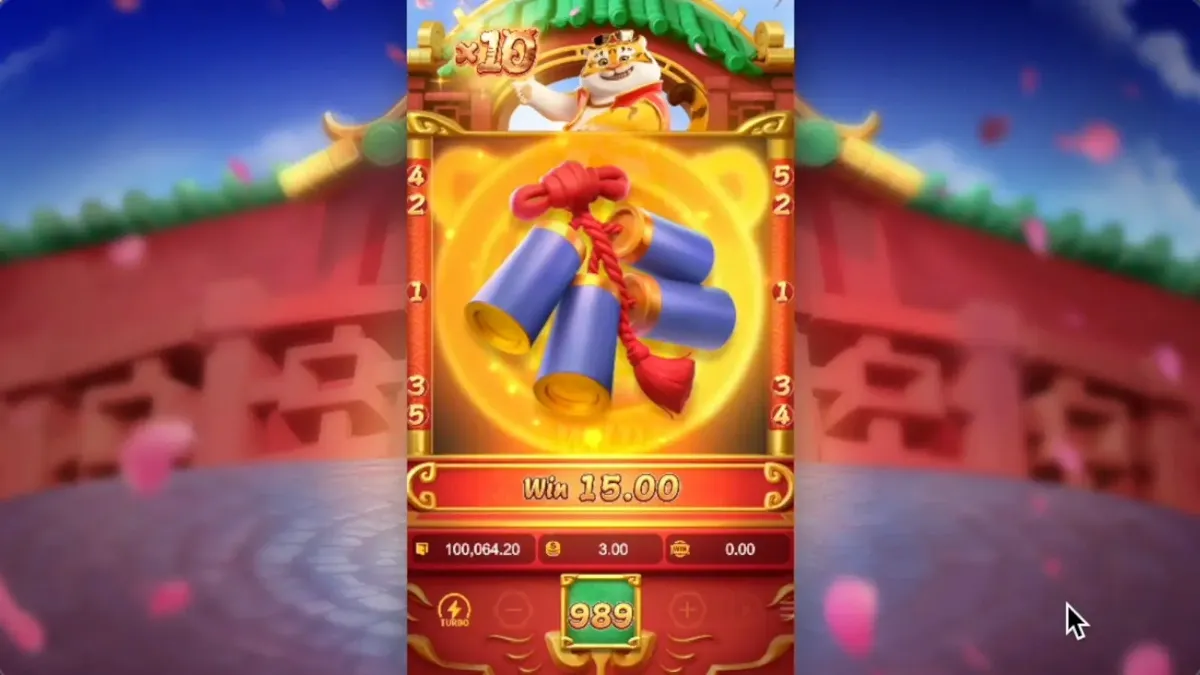 Fortune Tiger PGSLOT ภาพฟีเจอร์โบนัสและตัวคูณต่อเนื่อง