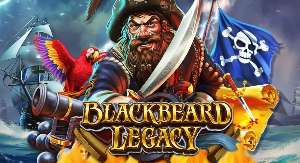 หน้ารีวิว Blackbeard Legacy ธีมโจรสลัดและบรรยากาศผจญภัย