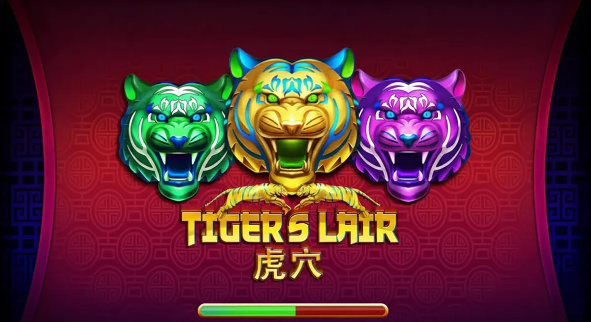 หน้ารีวิว Tiger’s Lair ธีมสัตว์ป่าและโทนสีเข้มลึกลับ