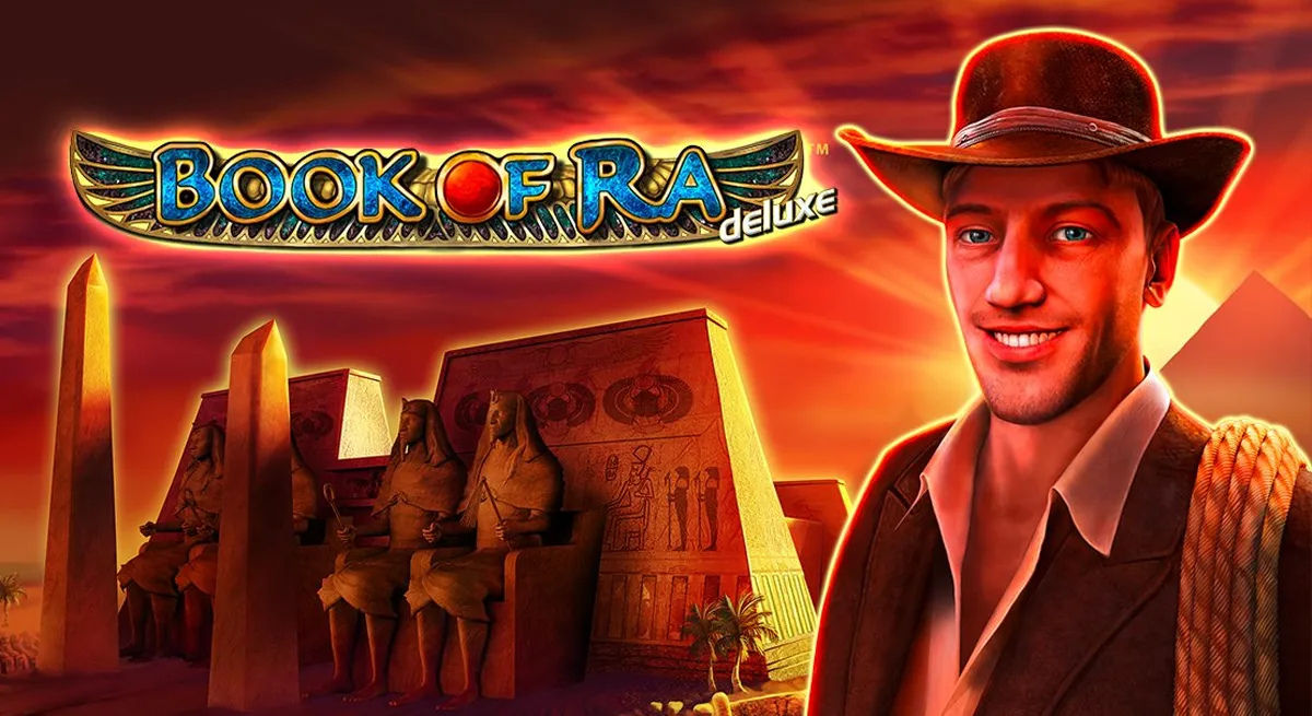 หน้ารีวิว Book Of Ra Deluxe ธีมอียิปต์โบราณและบรรยากาศผจญภัย