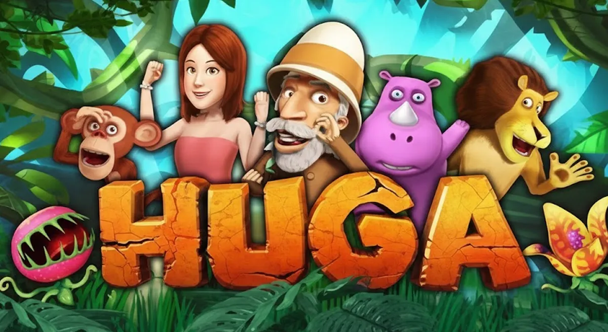 หน้ารีวิว XO Huga ธีมยุคดึกดำบรรพ์และจังหวะการหมุนสนุก