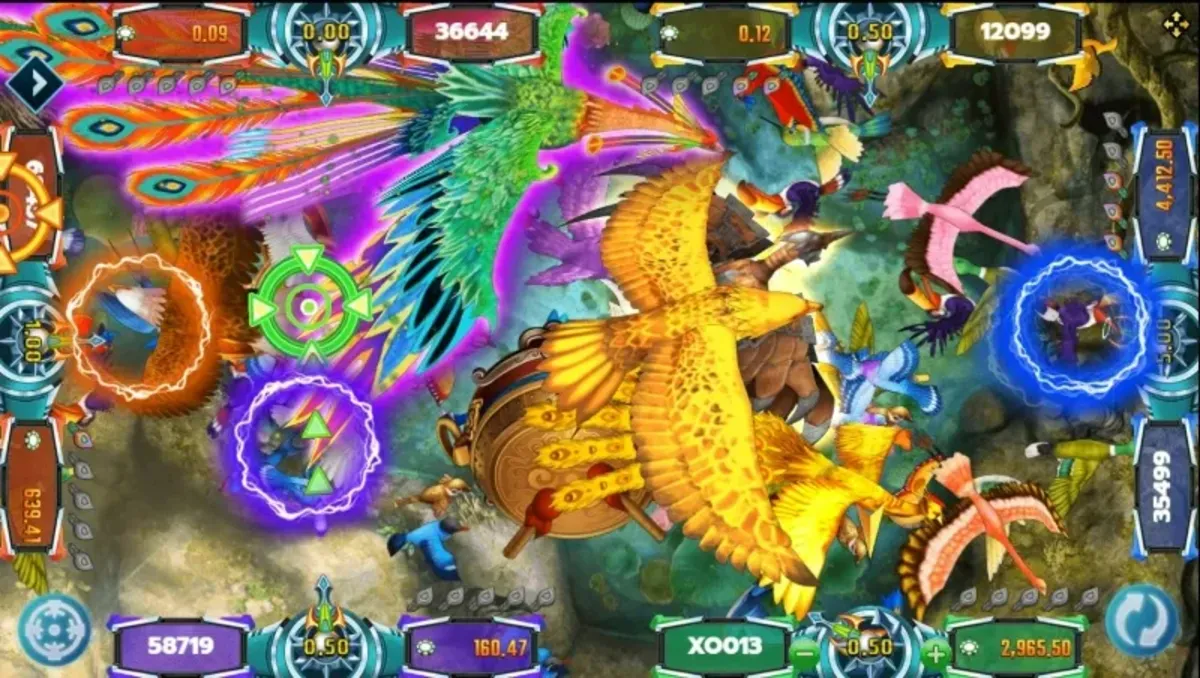 หน้าเกม Bird Paradise ธีมนกหลากสี บรรยากาศป่าเขตร้อนสดใส