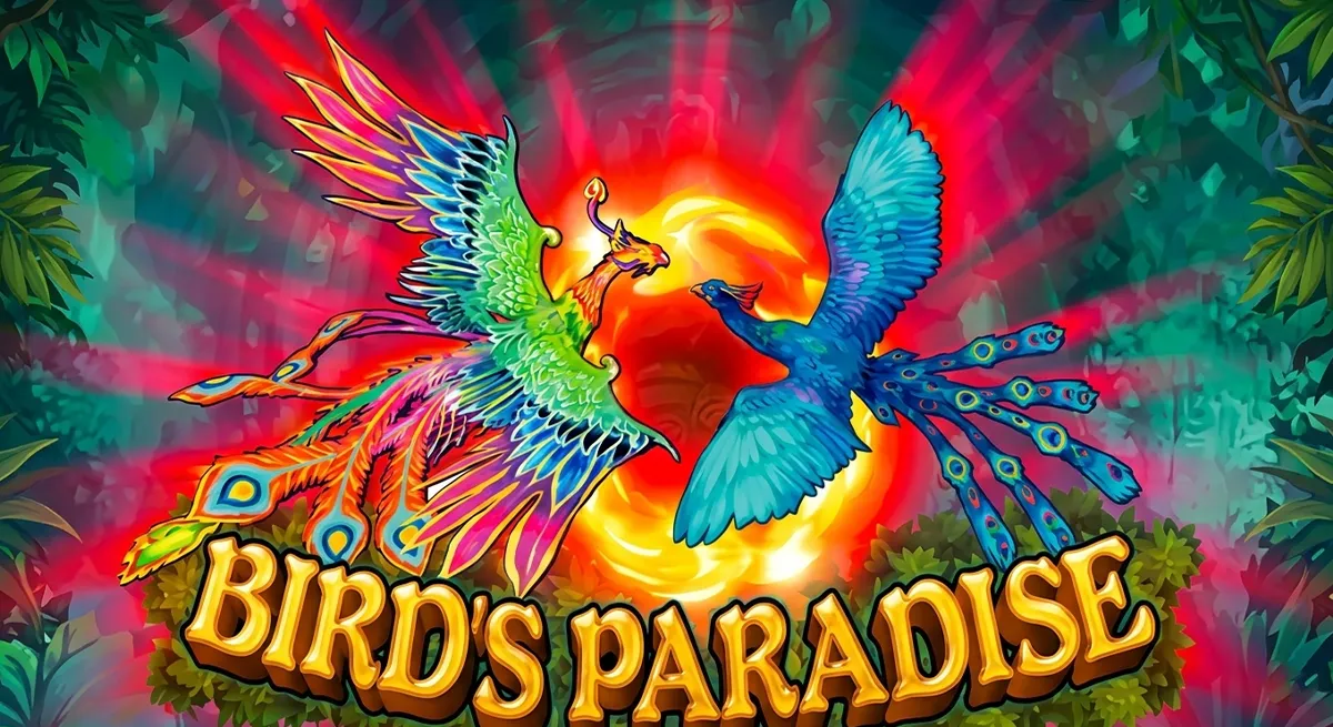 หน้ารีวิว Bird Paradise แสดงฟีเจอร์โบนัสและรายละเอียดการเล่นทั้งหมด