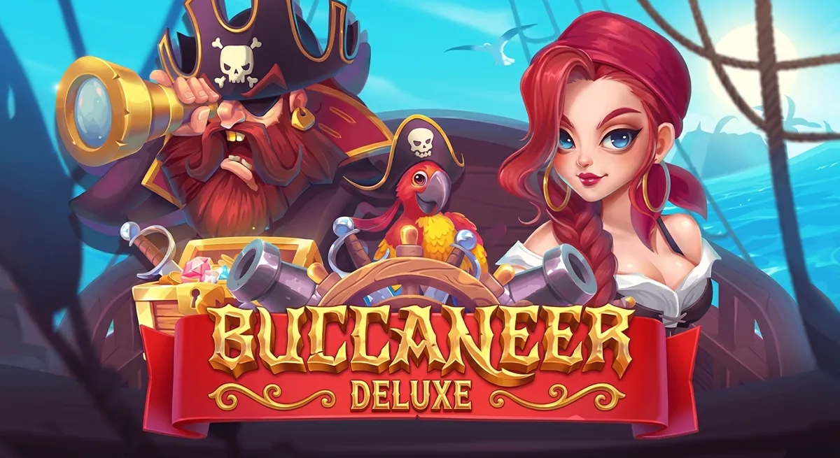 หน้ารีวิว Buccaneer Deluxe บรรยากาศผจญภัยและสมบัติกลางทะเล