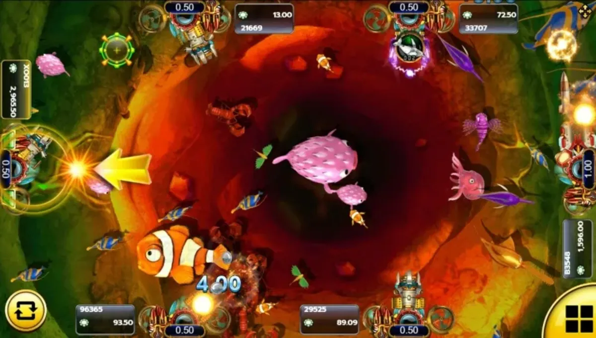 รีลเกม Fish Hunter Monster Awaken แสดงสัตว์ทะเล ปลายักษ์ และบอสใต้ทะเล