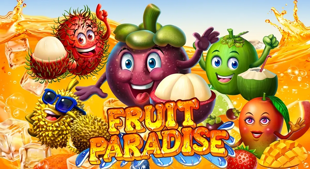 หน้ารีวิว Fruit Paradise บรรยากาศสนุกและสีสันสดใส
