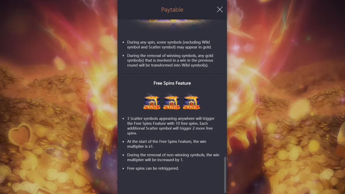 Alchemy Gold PGSLOT ห้องสมบัติลับสไตล์แฟนตาซีพร้อมเอฟเฟกต์ทองคำ