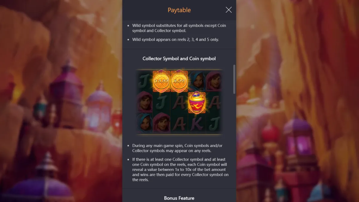 Alibaba's Cave of Fortune PGSLOT รองรับการเล่นบนมือถือและแท็บเล็ต