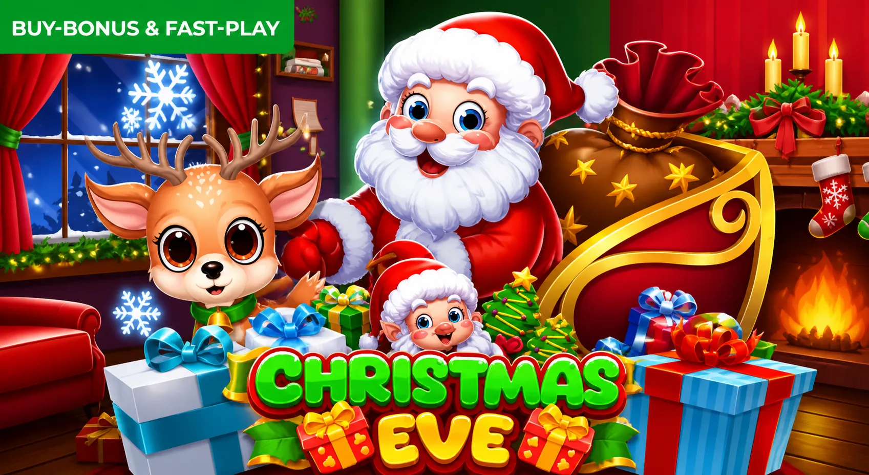 รีวิวสล็อต SLOTXO เกม Christmas Eve ทดลองเล่นฟรี ธีมเทศกาลคริสต์มาส โบนัสแตกง่าย พร้อมสูตรและเทคนิค