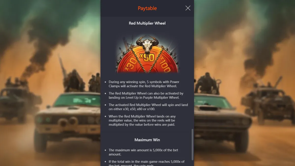 Doomsday Rampage pgsoft-bonus-feature