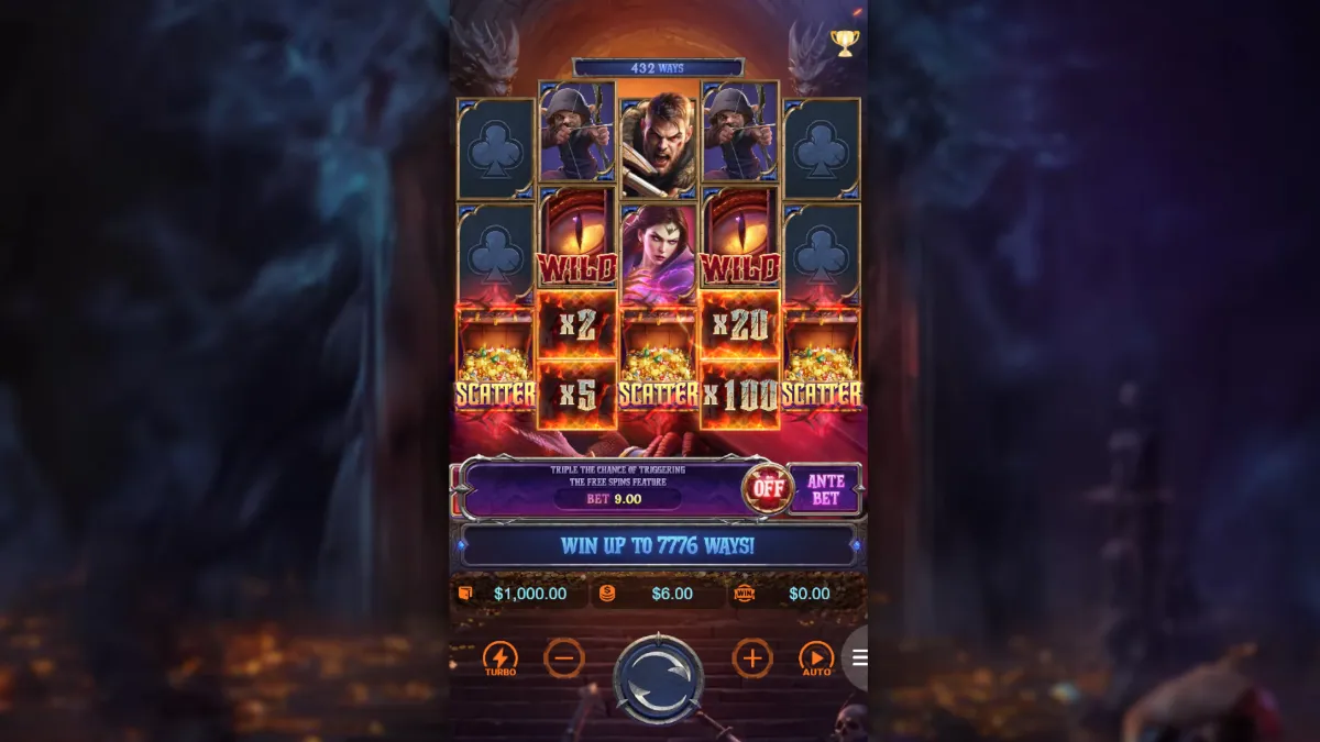 Dragon's Treasure Quest slot-gameplay