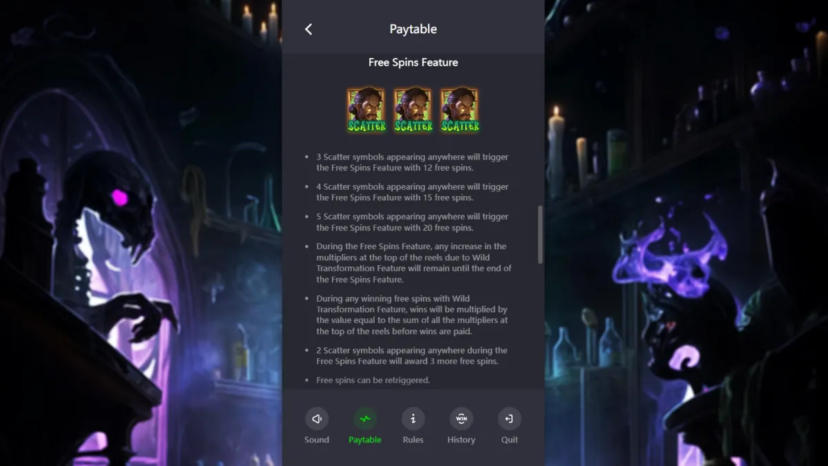 รีวิว Forbidden Alchemy PGSLOT เกมสล็อตแนวเวทมนตร์และการเล่นแร่แปรธาตุ
