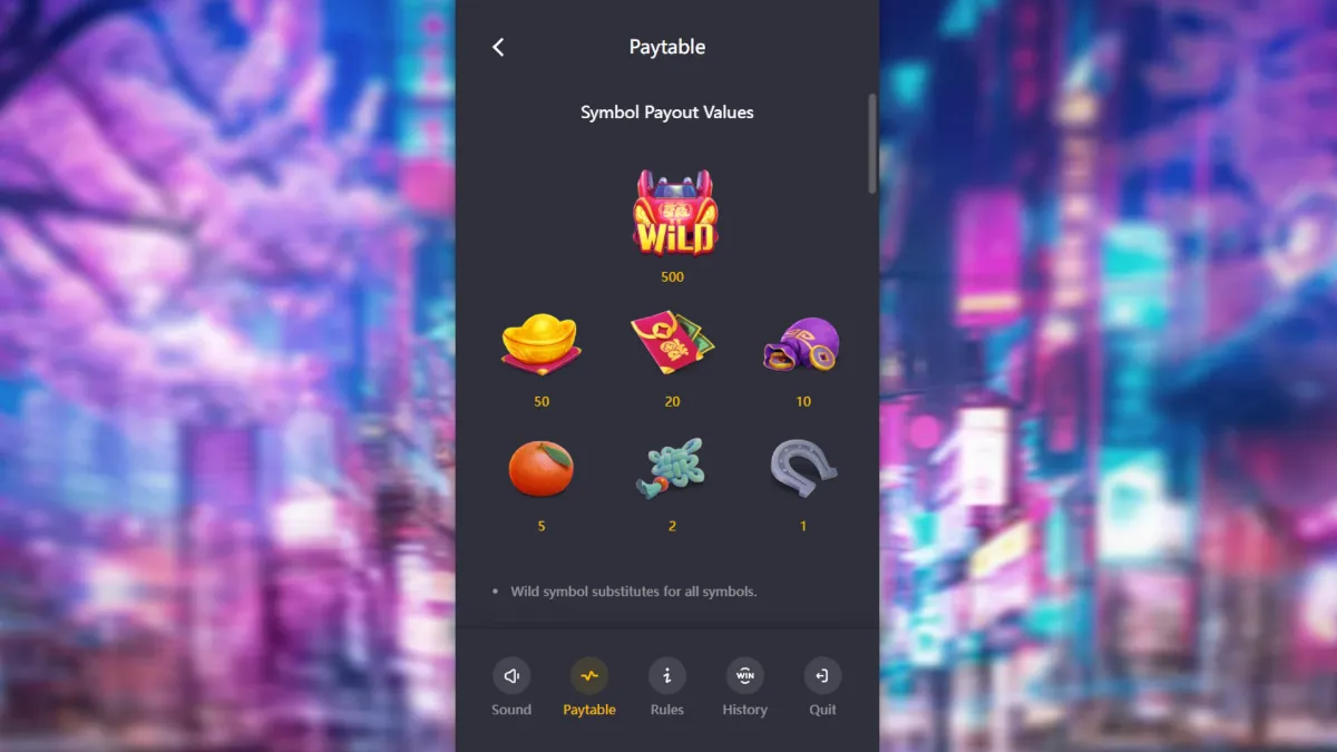 ม้านำโชคสีทองใน Fortune Horse PG SLOT พร้อมสัญลักษณ์แห่งโชคลาภ