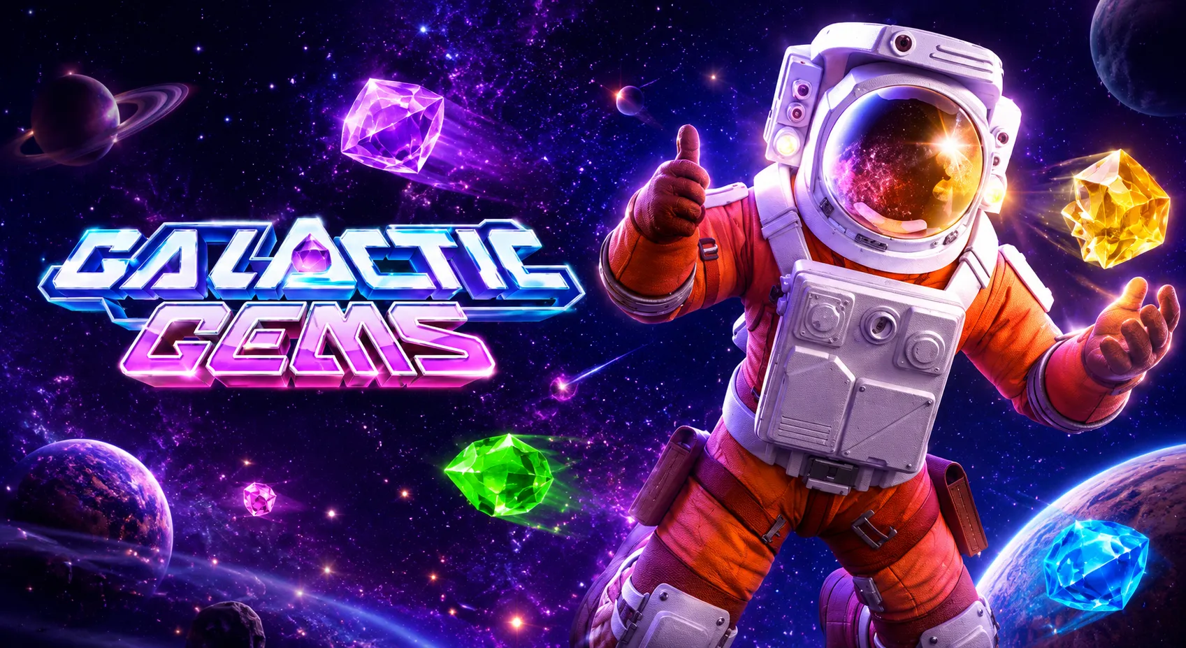 Galactic Gems PGSLOT สล็อตอวกาศแตกง่ายแจ็กพอตใหญ่