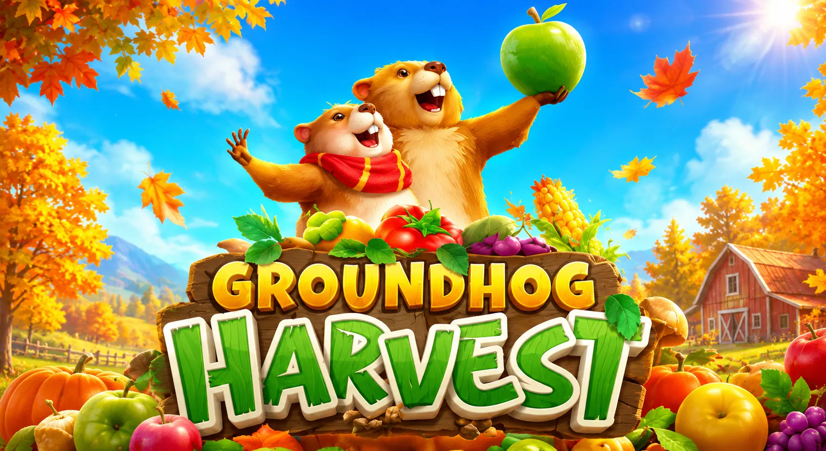 Groundhog Harvest PGSLOT สล็อตฟาร์มแตกง่ายโบนัสใหญ่