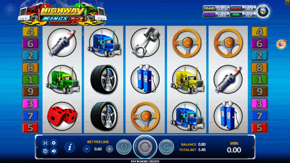 รีวิวสล็อต Highway Kings JP SLOTXO ฟีเจอร์โบนัส ฟรีสปิน ตัวคูณรางวัล และระบบแตกบ่อย