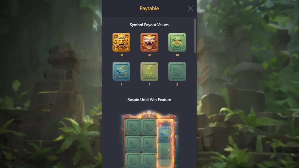 Incan Wonders PGSLOT รีลสัญลักษณ์ทองคำและอัญมณีอินคา