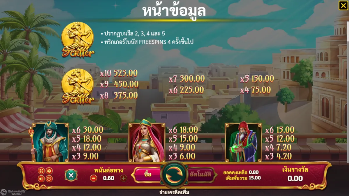 รีวิวสล็อต Legend Of Persia SLOTXO ฟีเจอร์โบนัส ฟรีสปิน และตัวคูณรางวัล